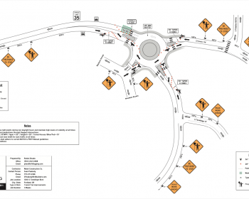 TriMet Bus Stop Construction Flagger Map