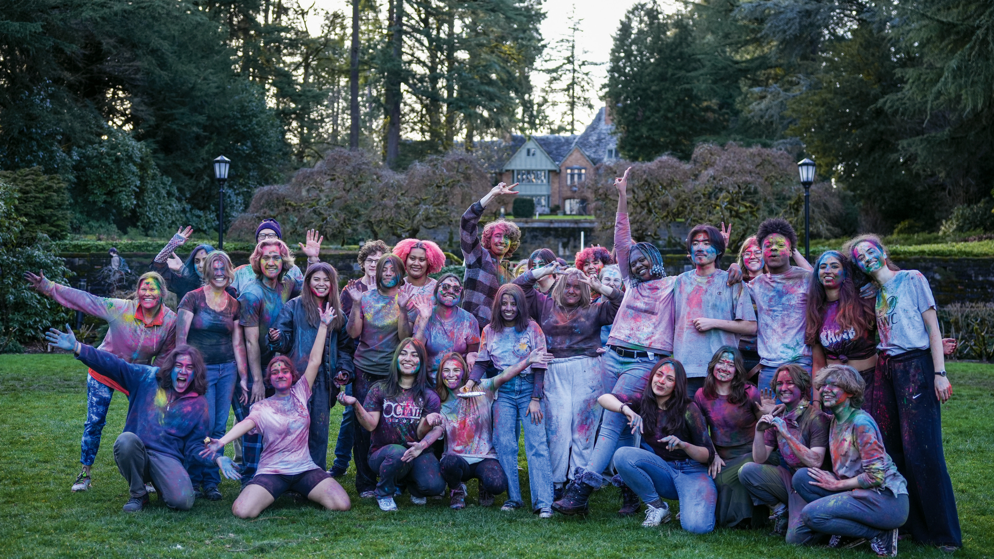    Holi Festival Celebration     On March 8, Lewis & Clark held a celebration of the Holi Festival on the Great Plat Lawn. Holi (pron...