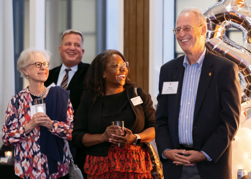 On October 19, the L&C community celebrated achieving the $155 million campaign goal in Fowler Student Center.