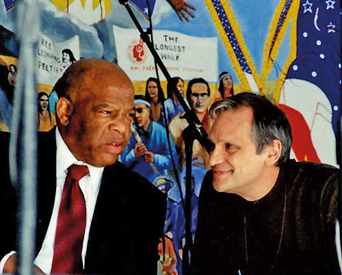 John Lewis with Blumenauer in 2006. The two served together in Congress for nearly a quarter century.