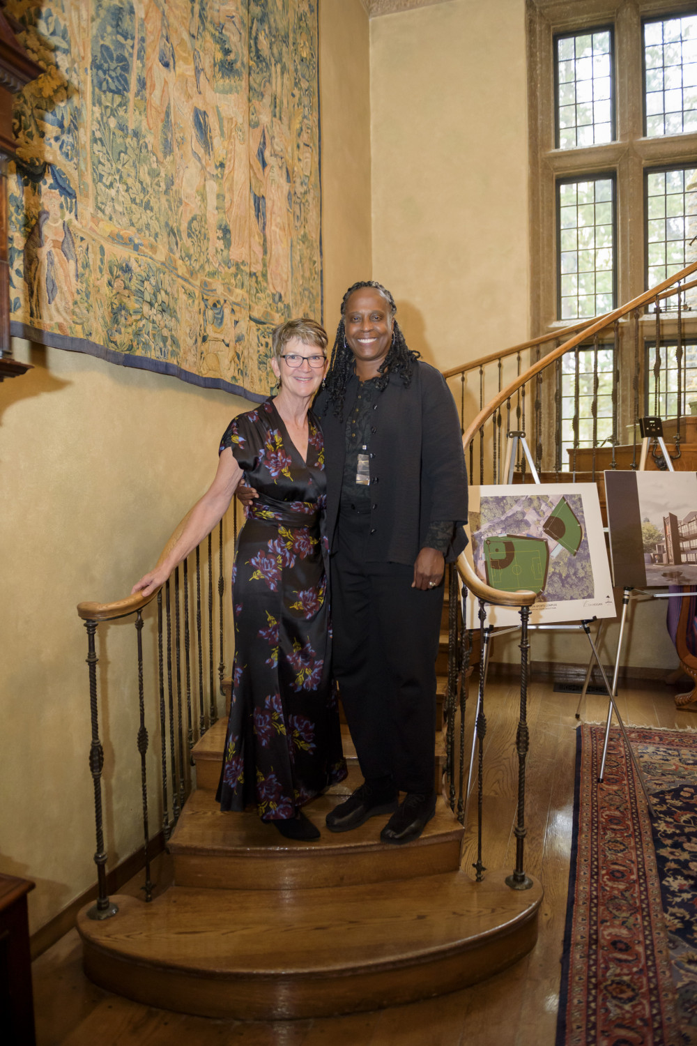 President Holmes-Sullivan with her spouse, Kathy Holmes-Sullivan.