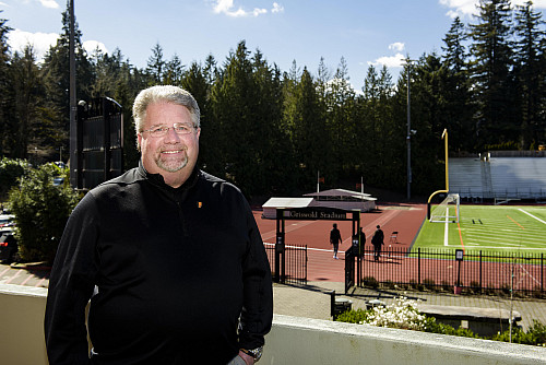 Director of Physical Education and Athletics Mark Pietrok