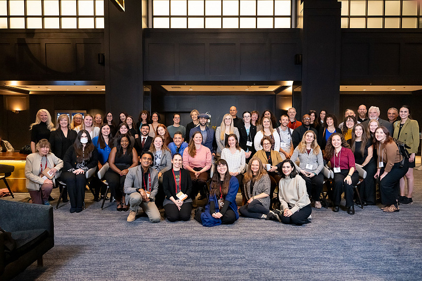 Lewis & Clark animal law students, alumni, faculty and staff at the 32nd annual Animal Law Conference.