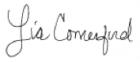 Lia Comerford signiture