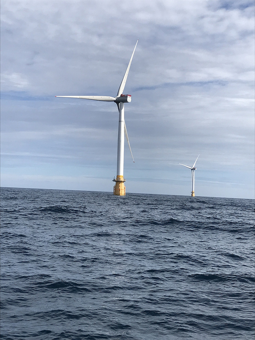 August 13, 2018 - Walt Musial and Brent Rice joined Equinor to tour the worldâ€™s first floating offshore wind farm off the coast of...