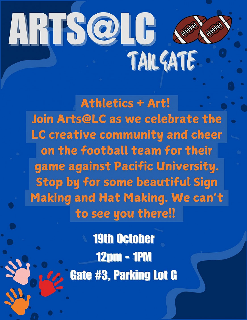 Arts @ LC Tailgate- October 19, 2024