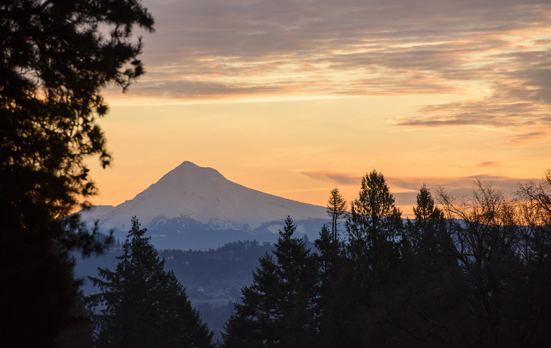 Portland's best view of Mount Hood is right in our backyard.