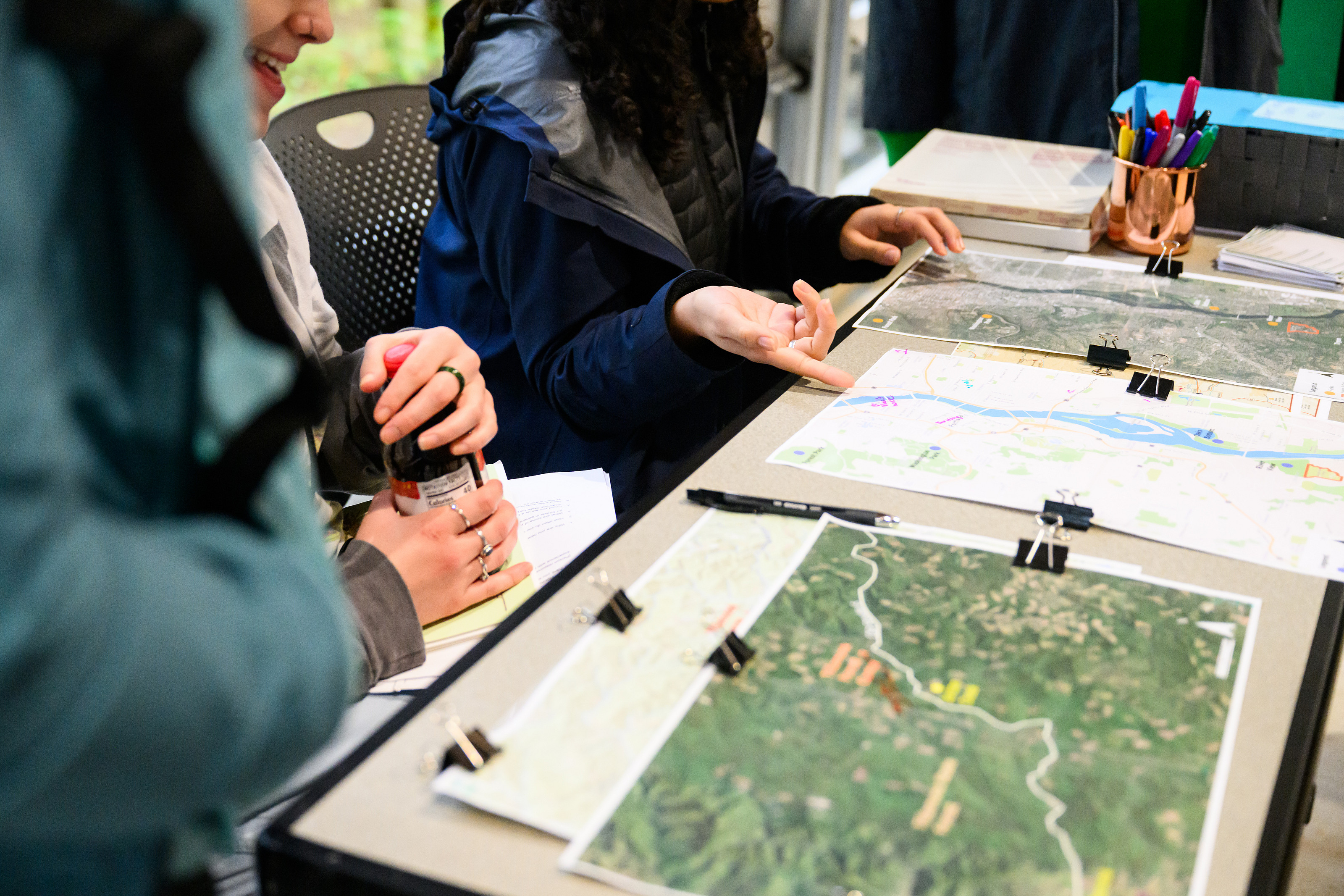 The course culminates in a presentation to the state Board of Forestry, with the students sharing the collaborative research to help shap...