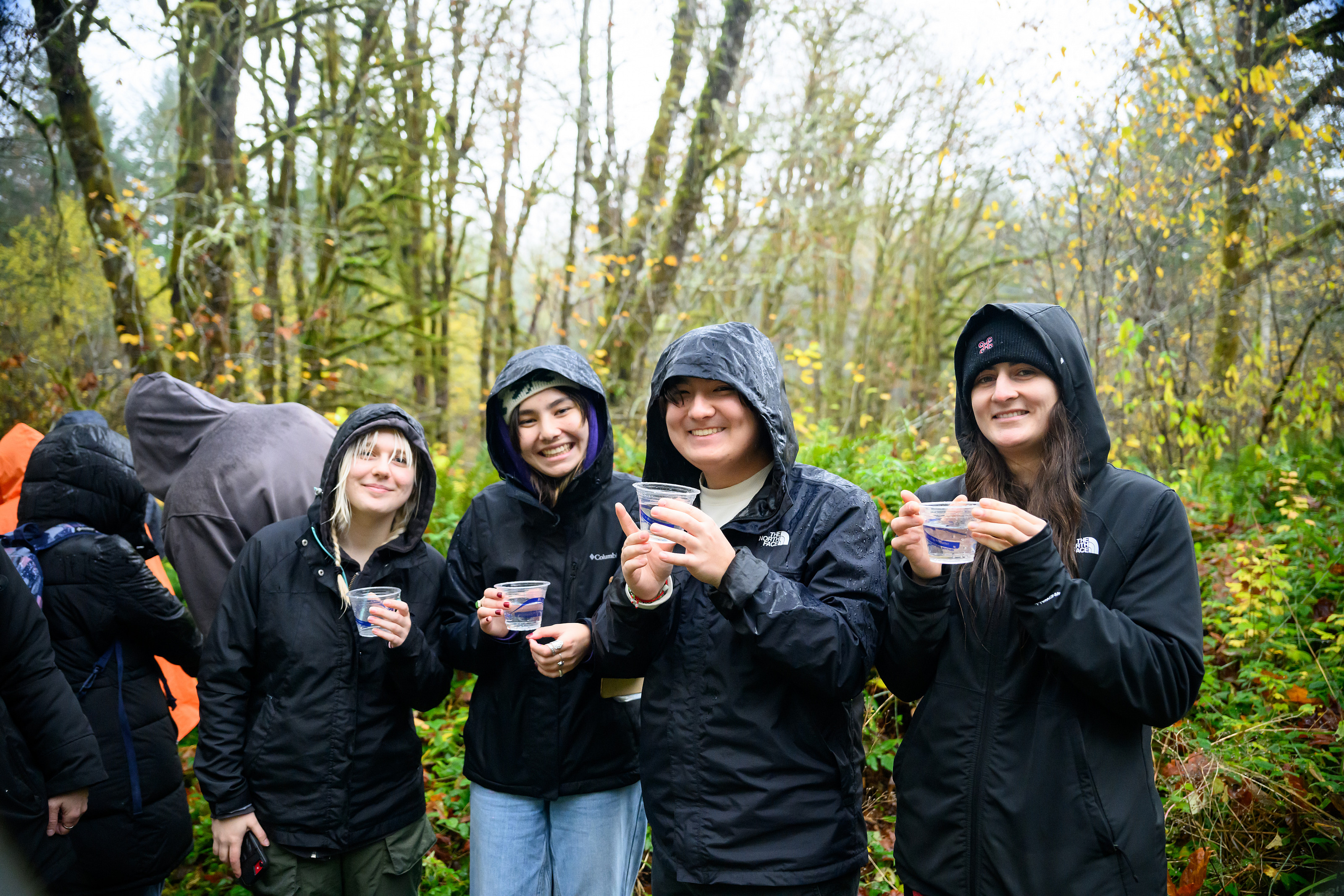 It wouldn't be a Rain Festival without a little rain!