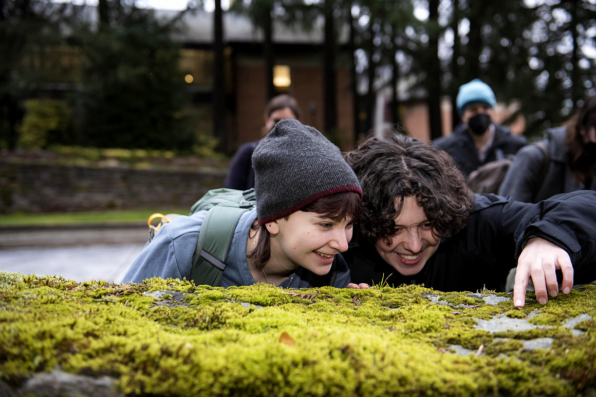 Moss Appreciation Week is just one of the ways our students are able to appreciate the natural world around them.