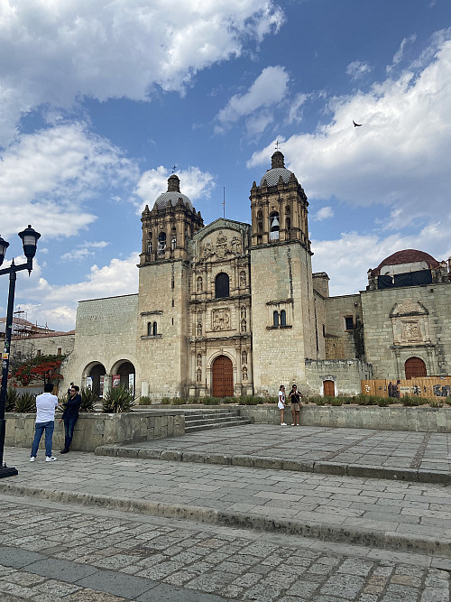Students enjoyed visiting the historical sites of Oaxaca.